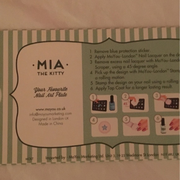 moyou nail stamp plates - Picture 2 of 3